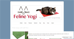 Desktop Screenshot of felineyogi.com